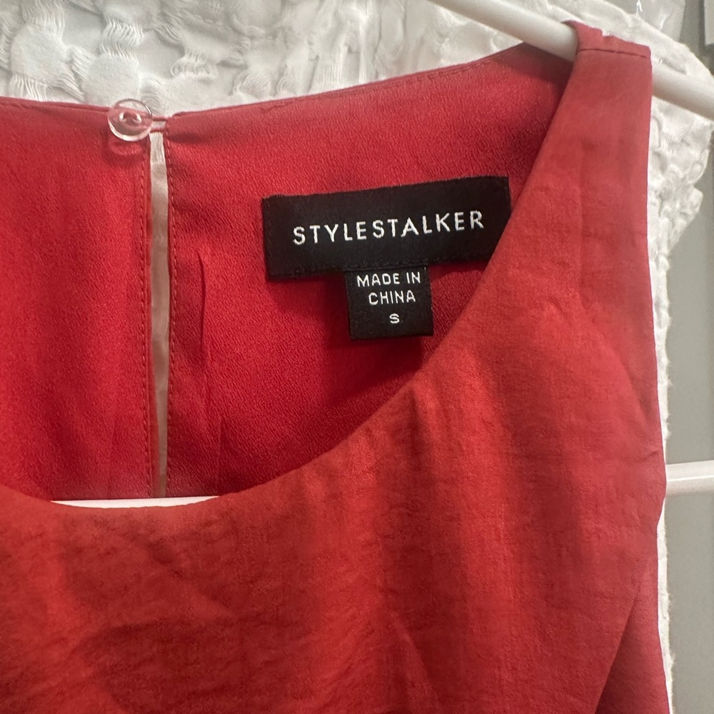 STYLESTALKER Red Sleeveless Dress - Picture 4 of 4